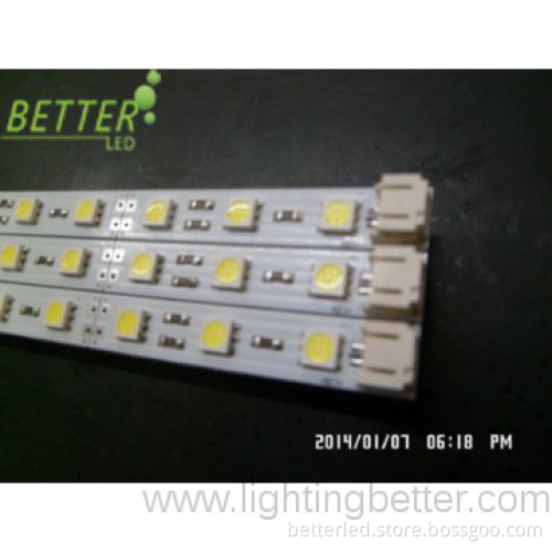 IP20 5050 rigid bar 33leds/m with white PCB and white color
